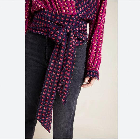 Anthropologie Maeve Puff-Sleeved Blouse - Picture 4 of 16